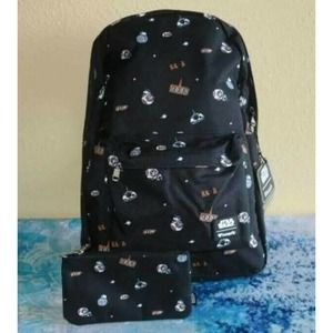 Loungefly Disney Star Wars Droid Backpack Set